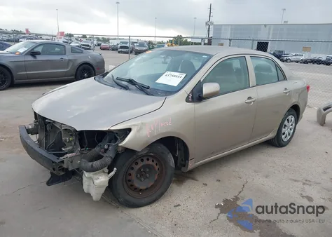 2009 Toyota Corolla Le z USA, uszkodzony, nr VIN 1NXBU40E39Z064888
